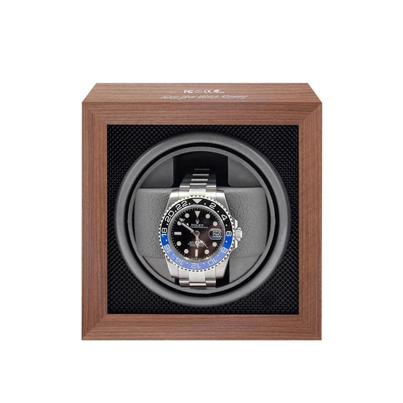 IBBETON Luxury Brand Wood Watch Winder High-End 2 4 Slot Automatic Watches Box with Mabuchi Moto Watch Cabinet Clock Storage Box