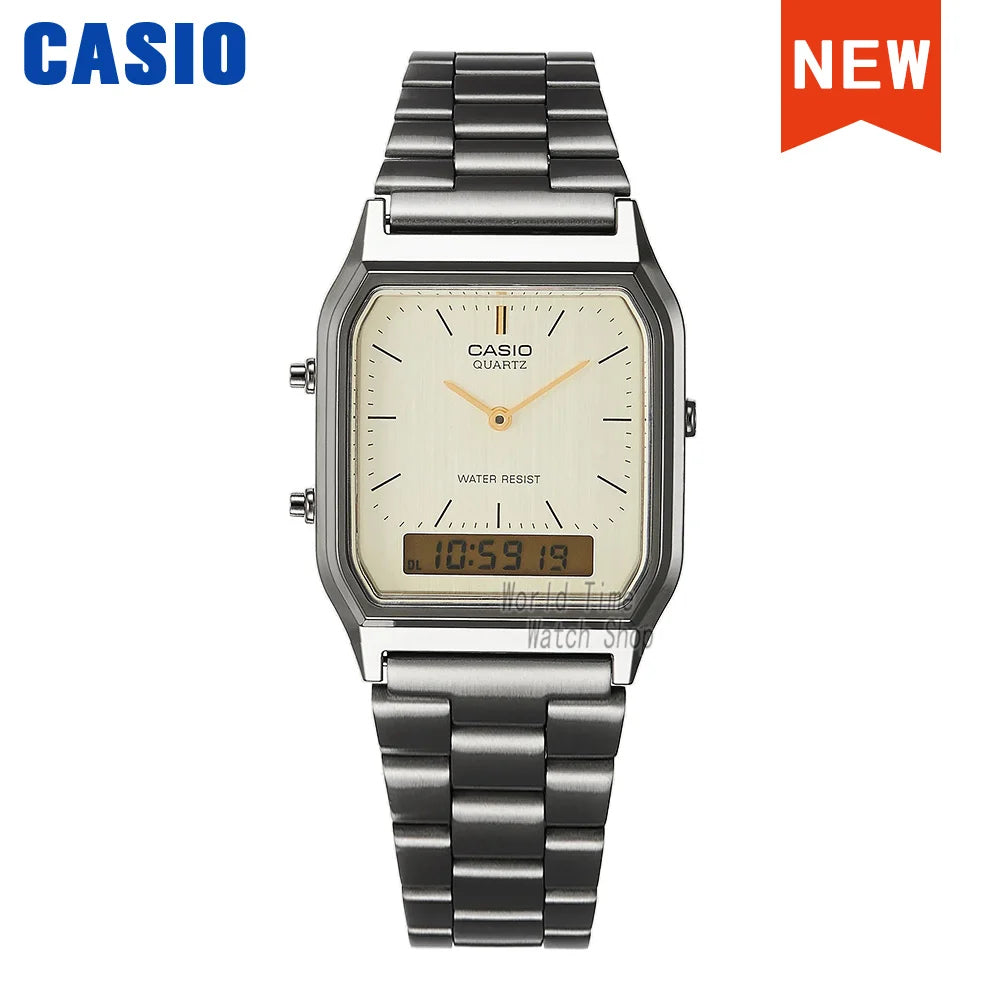Casio watch gold watch men top brand luxury Dual display Waterproof Quartz men watch Sport military WristWatch relogio masculino
