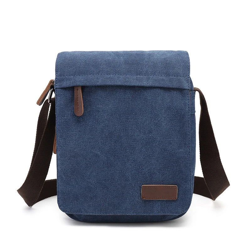 vintage Men Canvas Messenger Bag High Quality Casual Handbags Satchels Crossbody Shoulder Bags for men 2020 Military bolsa