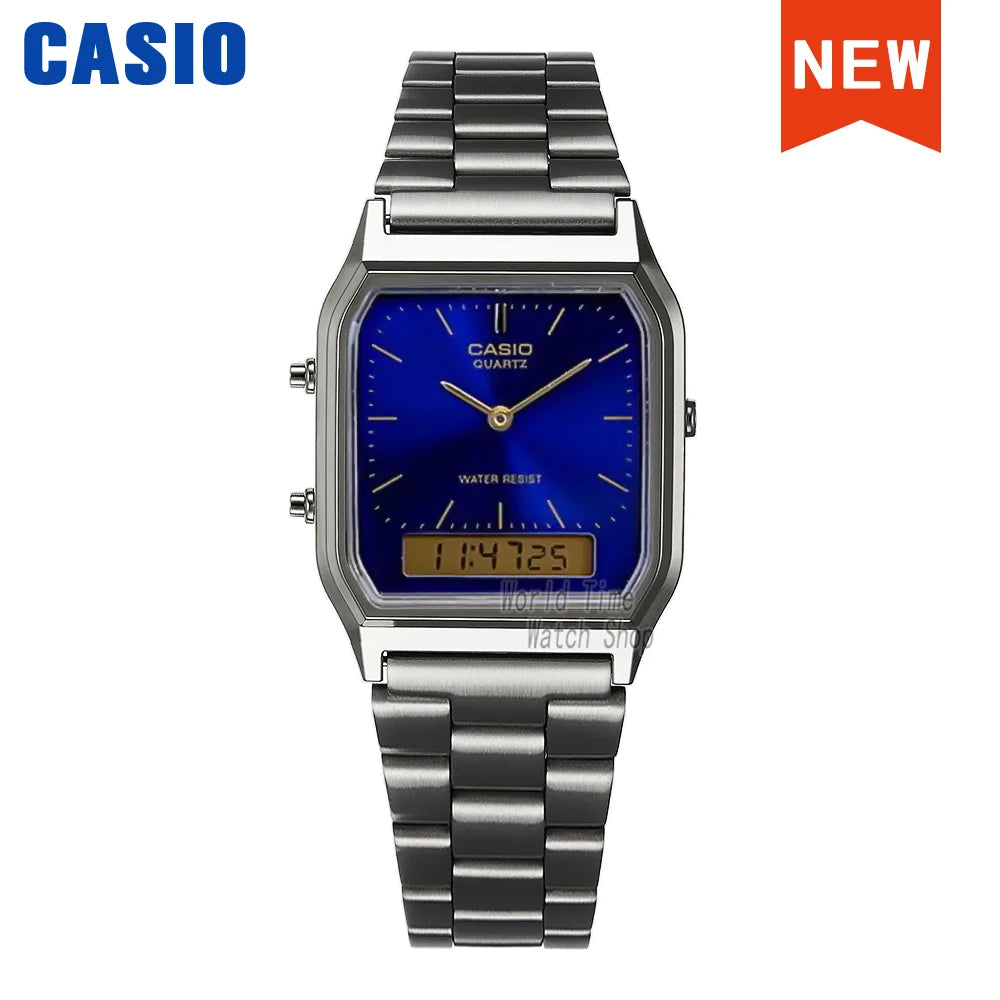 Casio watch gold watch men top brand luxury Dual display Waterproof Quartz men watch Sport military WristWatch relogio masculino