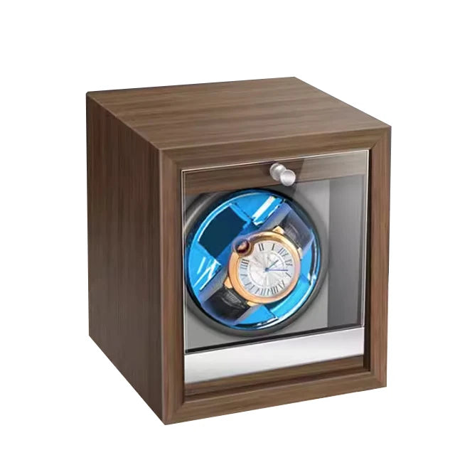 Brand Luxury Wood Watch Winder High-End1 2 3 4 Slot Automatic Watches Box with Mabuchi Motor Watch Cabinet Clock Storage Box