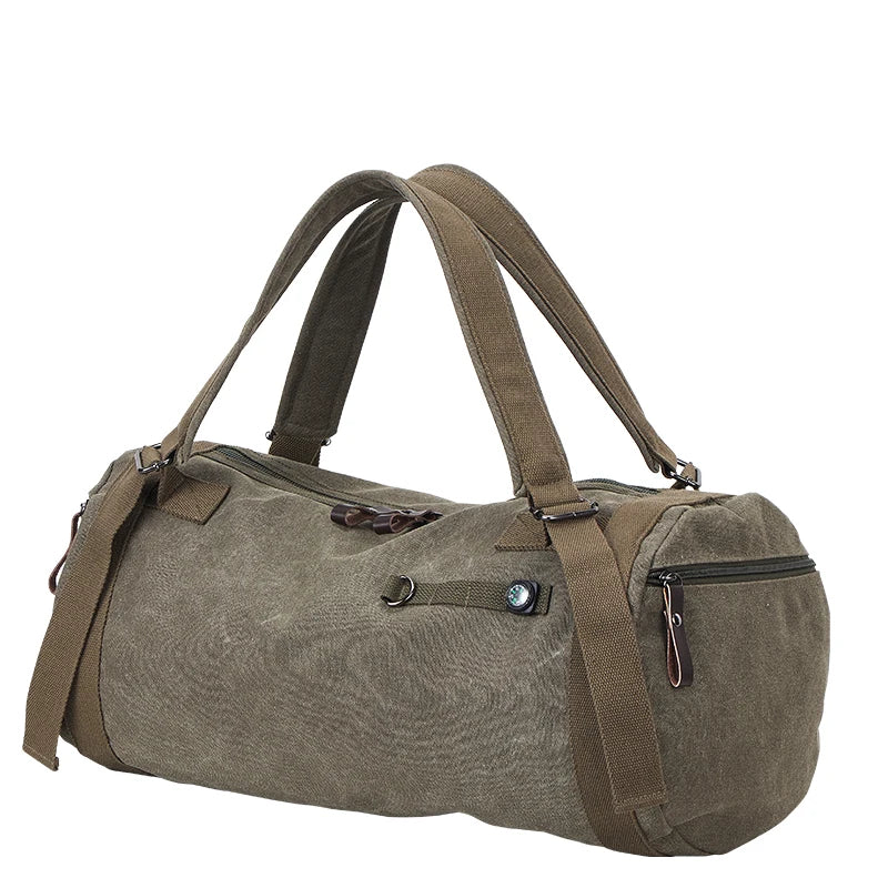 DIDABEAR Canvas Travel Bag Men Handbags Male Designer Large Capacity Leisure Shoulder Bags Man Multifunction Mountaineering Bag