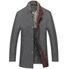 2432-SOPHIA-Jacket Trench Coat Custom LOGO Woolen Plus Size Long Coats for Men