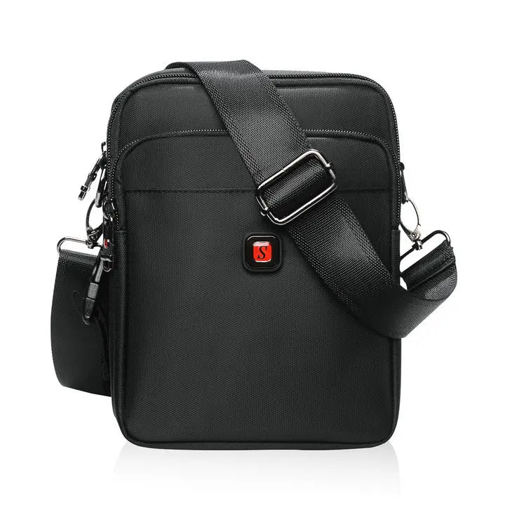 Soperwillton 2020 Men's Bag Shoulder Crossbody Messenger Bag Oxford Water-resistent Waist Packs Zipper Bag For Men Travel Bag