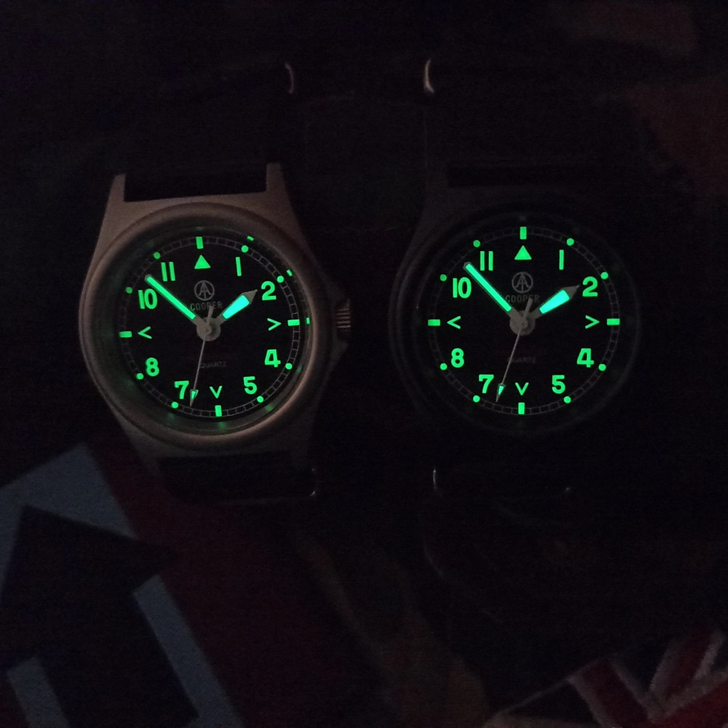 QM Quartz Watch 38mm Miyota Japan Movement Steel Pathfinder MWC Military Army Matt Steel Finish New in Luminous 8018 Waterproof