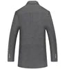 2432-SOPHIA-Jacket Trench Coat Custom LOGO Woolen Plus Size Long Coats for Men
