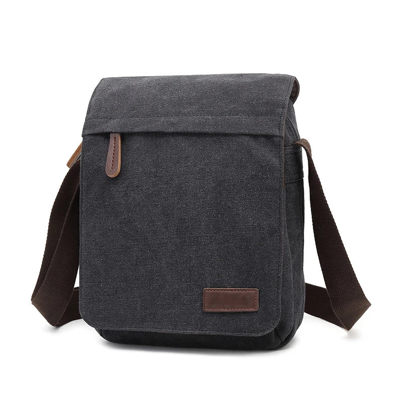 vintage Men Canvas Messenger Bag High Quality Casual Handbags Satchels Crossbody Shoulder Bags for men 2020 Military bolsa