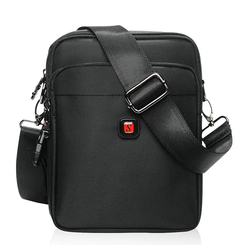 Soperwillton 2020 Men's Bag Shoulder Crossbody Messenger Bag Oxford Water-resistent Waist Packs Zipper Bag For Men Travel Bag
