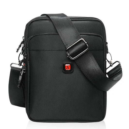 Soperwillton 2020 Men's Bag Shoulder Crossbody Messenger Bag Oxford Water-resistent Waist Packs Zipper Bag For Men Travel Bag