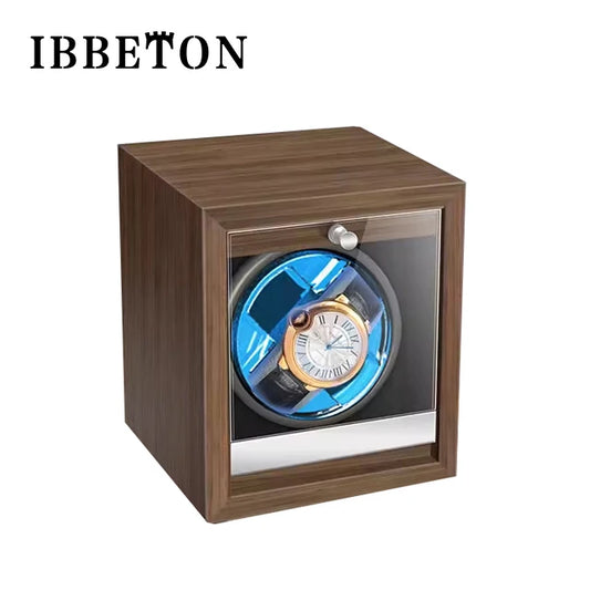 Brand Luxury Wood Watch Winder High-End1 2 3 4 Slot Automatic Watches Box with Mabuchi Motor Watch Cabinet Clock Storage Box