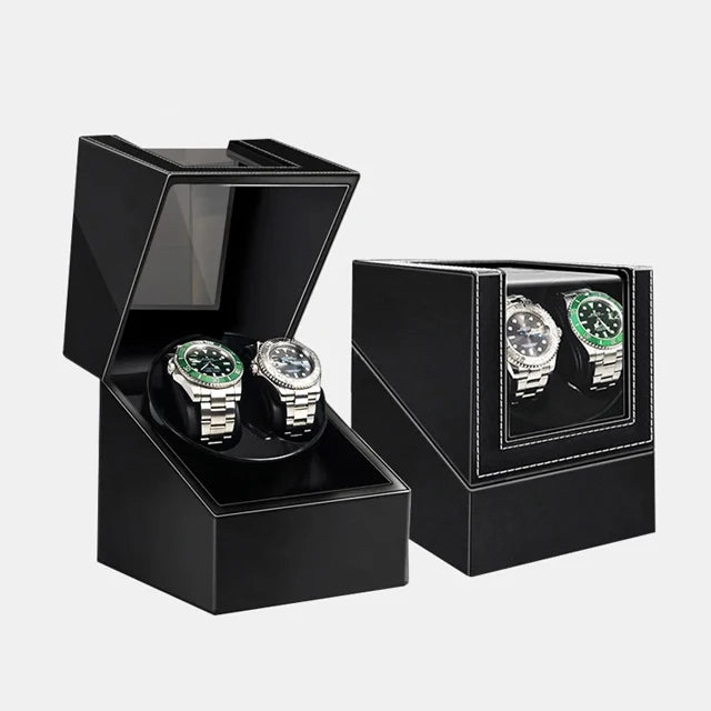 IBBETON Automatic Luxury Watch Winder Mabuchi Mute Motor Carbon Fiber Watches Box Jewelry Display Storage Case Organizer Watches