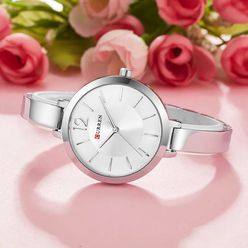 CURREN Watch For Women 9012 Top Brand Luxury Quartz Clock Casual Fashion Ladies Wristwatch Lady Clock Relogio Feminino