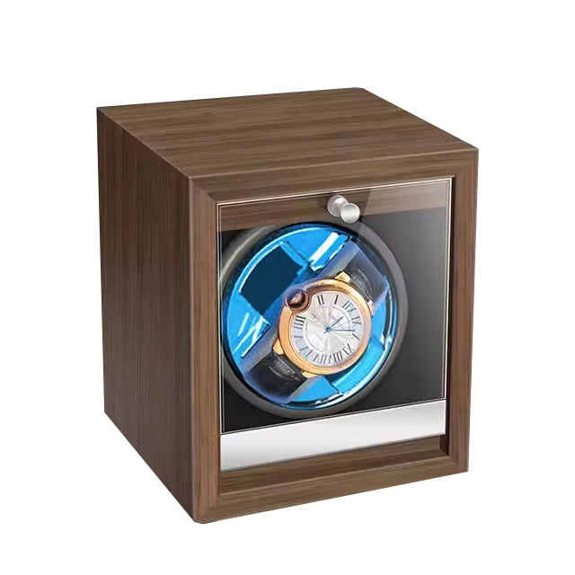 Brand Luxury Wood Watch Winder High-End 1 3 2 4 6 Slot Automatic Watches Box with Mabuchi Moto Watch Cabinet Clock Storage Box