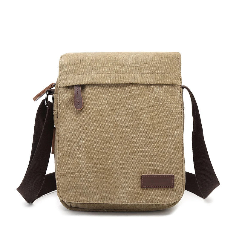 vintage Men Canvas Messenger Bag High Quality Casual Handbags Satchels Crossbody Shoulder Bags for men 2020 Military bolsa