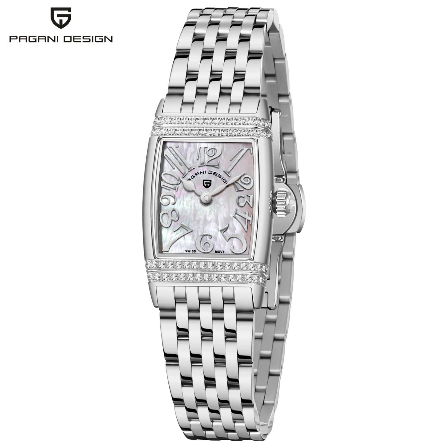 PAGANI DESIGN Women's Watches 2022 Top Brand Luxury Quartz Watch for Women Fashion Stainless Steel 50M Waterproof Sports Clock