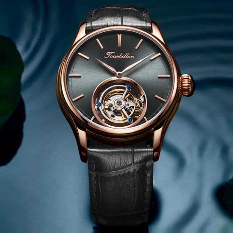 AESOP New Original Real Flying Tourbillon Movement Watch For Men Waterproof Mechanical Watches Men Sapphire Brand Official Store