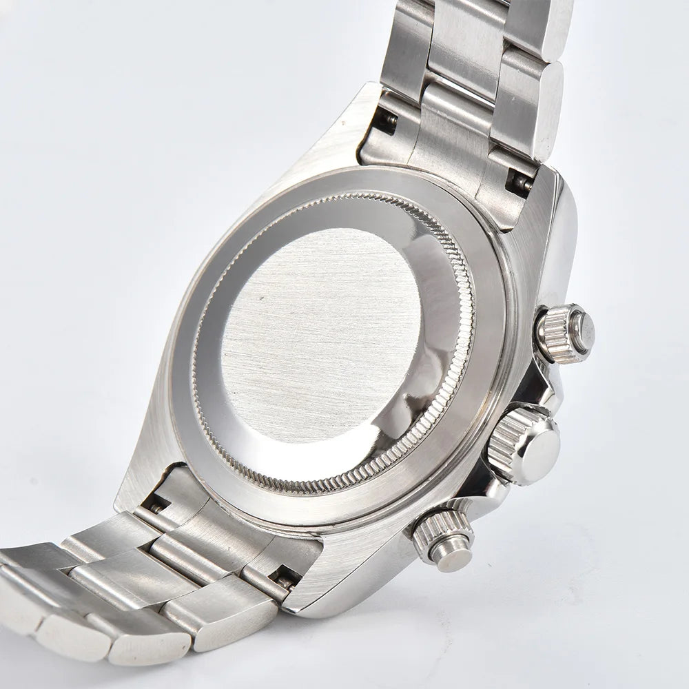 OUMASHI VK63 Man luxury panda watches Sports Quartz Watch Sapphire Stainless Steel Waterproof  Chronometer for vk63 Movement