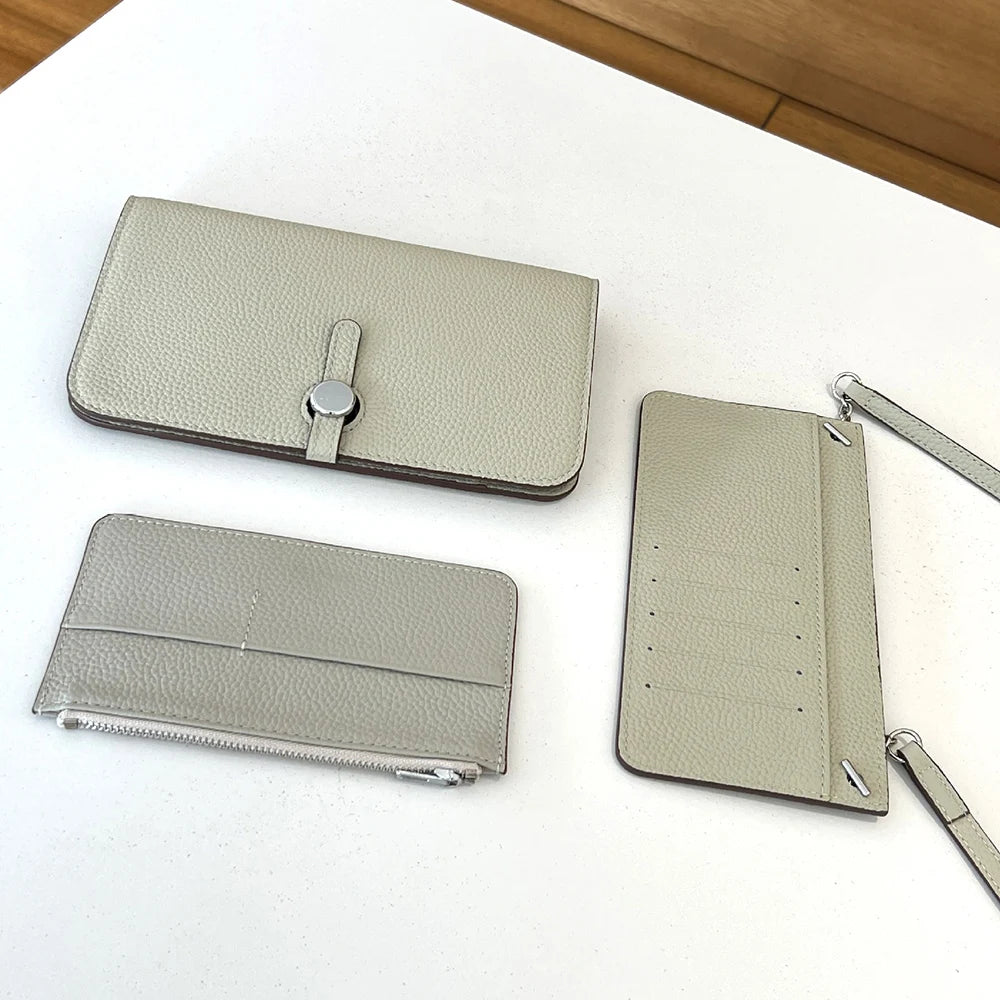 Luxury Design Women Crossbody Bag Custom Name Phone Wallet Handbag Arab Personalize Letters Genuine Leather Female Clutch Bag