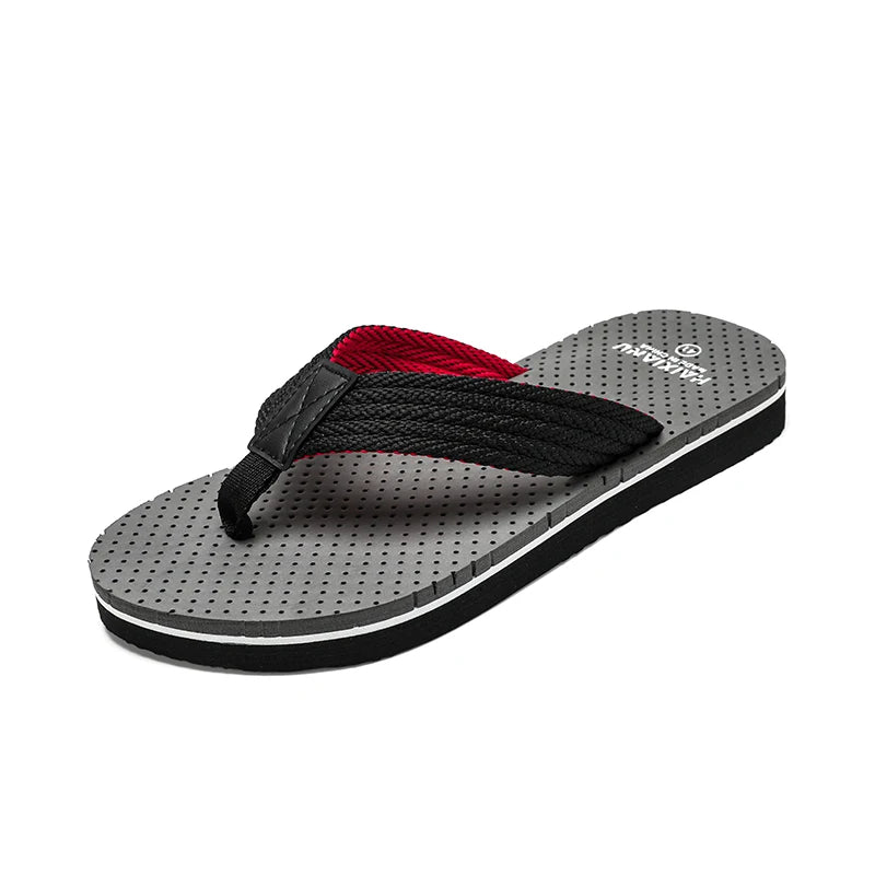 New Sandals Shoes Men Summer Men Flip Flops High Quality Beach Sandals Anti-slip Zapatos Hombre Casual Shoes 2025 Man Slippers