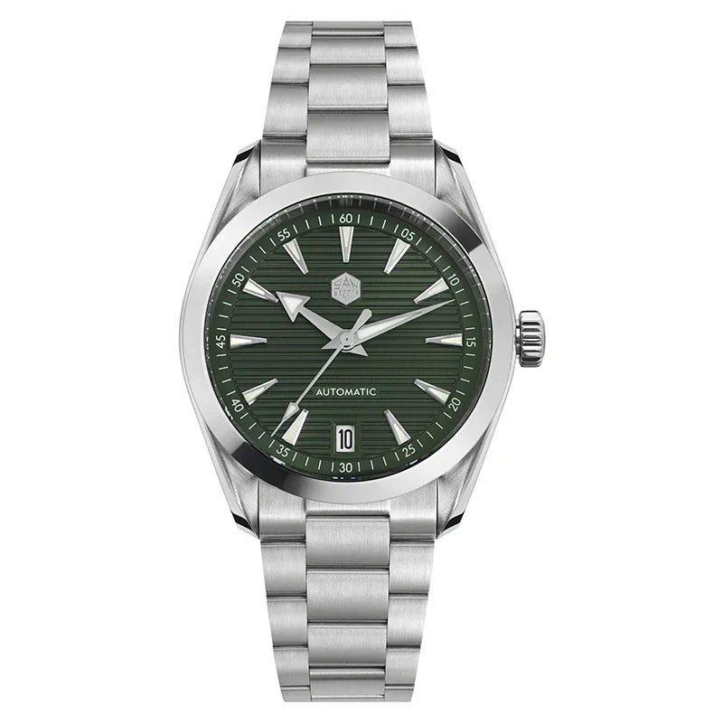 San Martin SN0113W V2 Men Watch NH35 Movement Sapphire BGW9 Luminous Waterproof Fashion Luxury 38mm Automatic Mechanical Watches