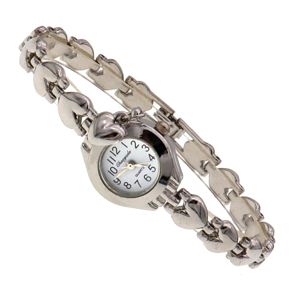 10pcs/Lot, Retro Quartz Watch Classic Ladies Bracelet Watches Women High Quality Wristwatch Vintage Female Clock Wholesales