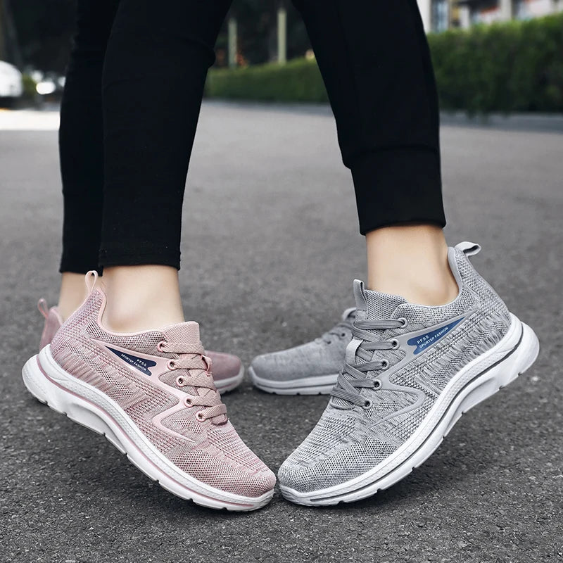 Spring Casual Women's Sports Running Shoes Comfortable Platform Tennis Female Trainers Couple Luxury Shoes Sneakers For Women