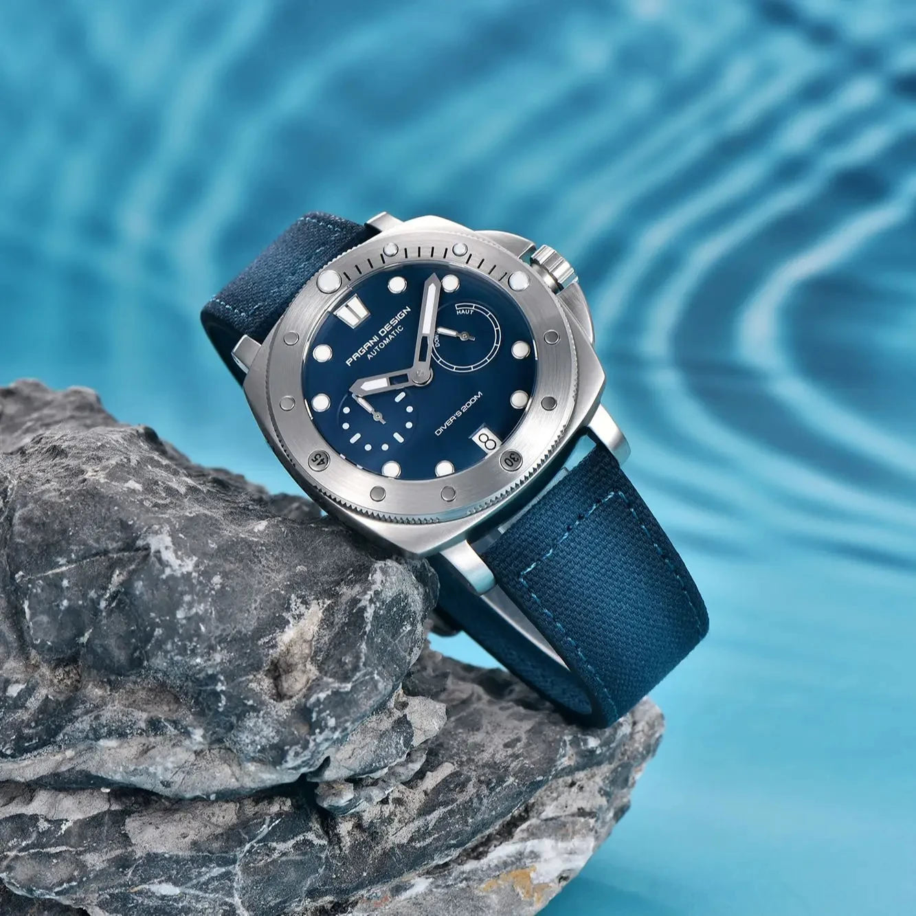 2025 PAGANI DESIGN Luxury Men's Automatic Mechanical Watch Sapphire Stainless Steel PD1767 Diving Waterproof Watch reloj hombre