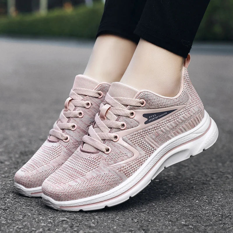 Spring Casual Women's Sports Running Shoes Comfortable Platform Tennis Female Trainers Couple Luxury Shoes Sneakers For Women