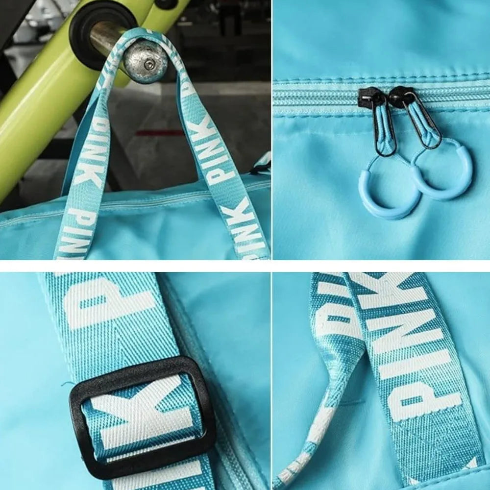 Large Capacity Travel Duffel Bag  Training Coach Bags Gym Bag for Men and Women