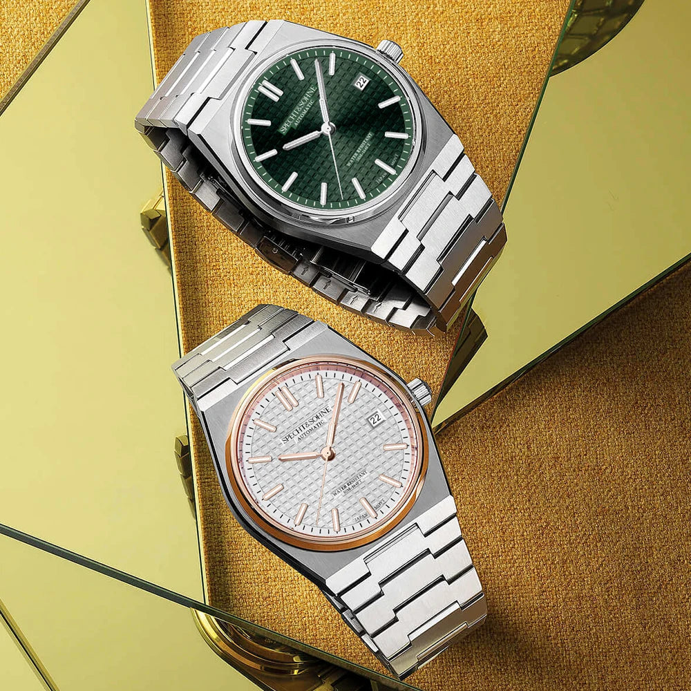 Specht&Sohne New Arrivals Men's Watch Miyota 8215 Automatic Mechanical Watches Stainless Steel 50M Waterproof Relogio Masculino