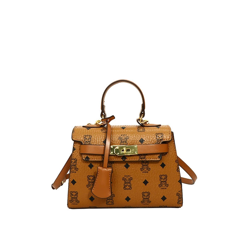 Women's Shoulder Bag Leather Crossbody Handbag, Famous Designer Messenger Tote Popular Classic Elegant For Formal Occasions