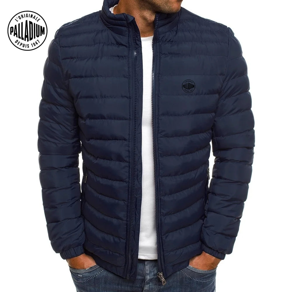 Palladium - Men's Warm Down Jacket Brand Casual Fashion Coat Standing UR Winter