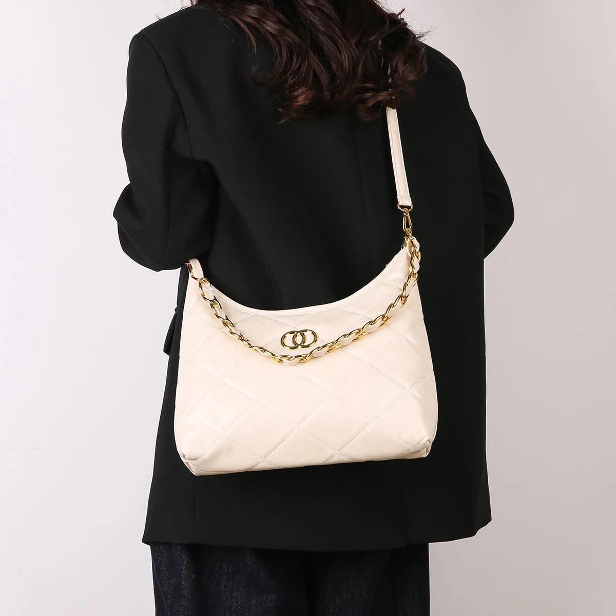 Classic Leather Handbags For Women, Ladies Tote Bag With Detachable Strap, Famous Designer Crossbody Purse