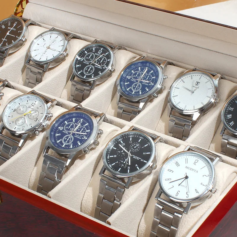 Watch Boxes 2/3/5/6/10/12 Grids Luxury Wooden Watch Organizers  Wood Holder Boxes for Men Women Watches Jewelry Display