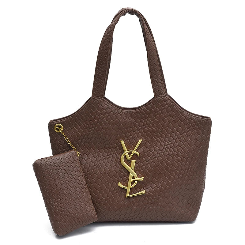 Classic Women's Handbag Leather Shoulder Carry Popular Elegant By Famous Designer Luxury Brand Stylish And Lightweight