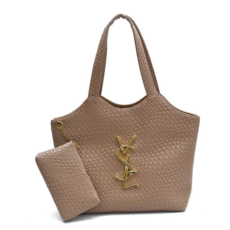 Classic Women's Handbag Leather Shoulder Carry Popular Elegant By Famous Designer Luxury Brand Stylish And Lightweight
