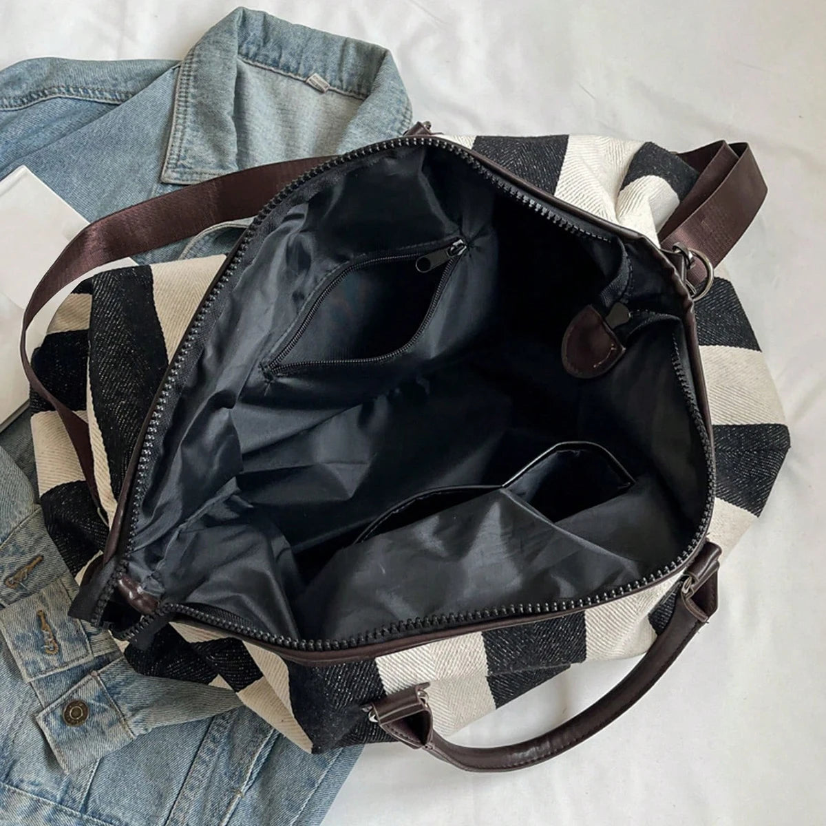 High-value travel bag, large-capacity clothing storage bag, portable business trip boarding bag, messenger bag,
