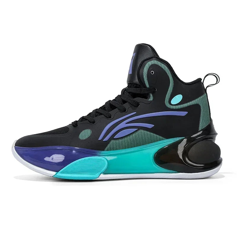 Good Quality Mens Basketball Sneakers Gym Non-slip Training High Top Breathable  Sports Shoes
