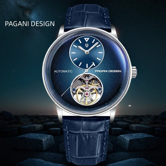 PAGANI DESIGN 2025 New 42MM Pilot Watch Fashion Leisure Mechanical Watch Night Light Automatic Men's Watch 100m Waterproof