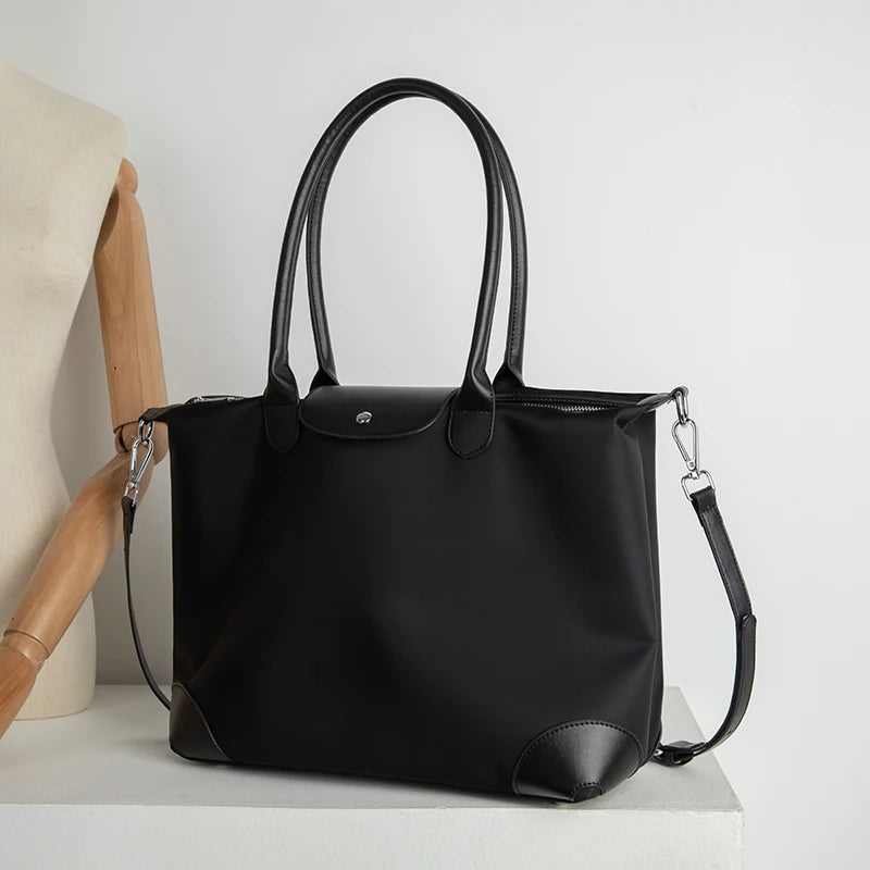 Women's Tote Bag Large Capacity Waterproof Oxford Cloth Women Shoulder Bag Luxury Designer Crossbody Bags Foldable Handbags