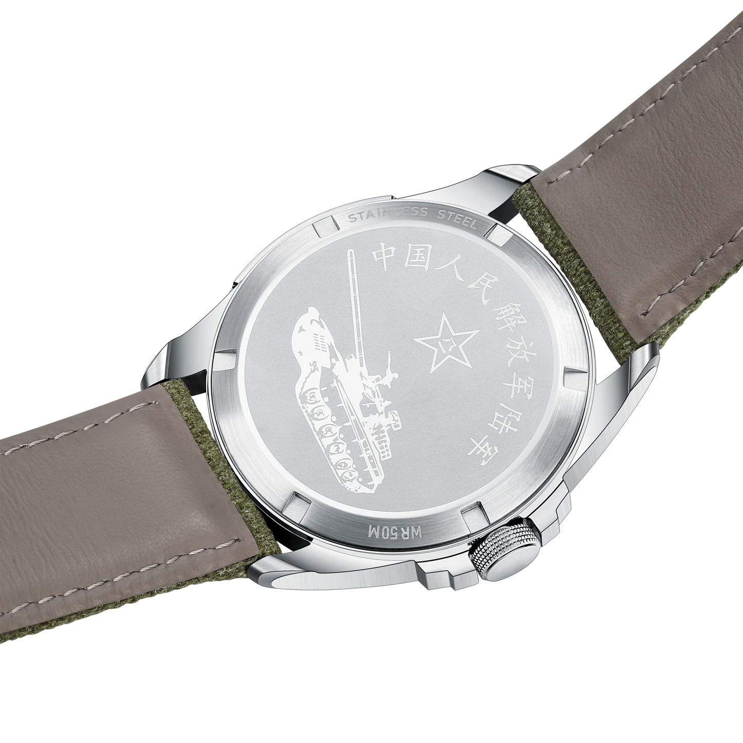 Seagull Luxury Bracelet Military Men Watch Automatic Mechanical Watches For Men Wear Resistant Leather Strap Luminous Clock D581