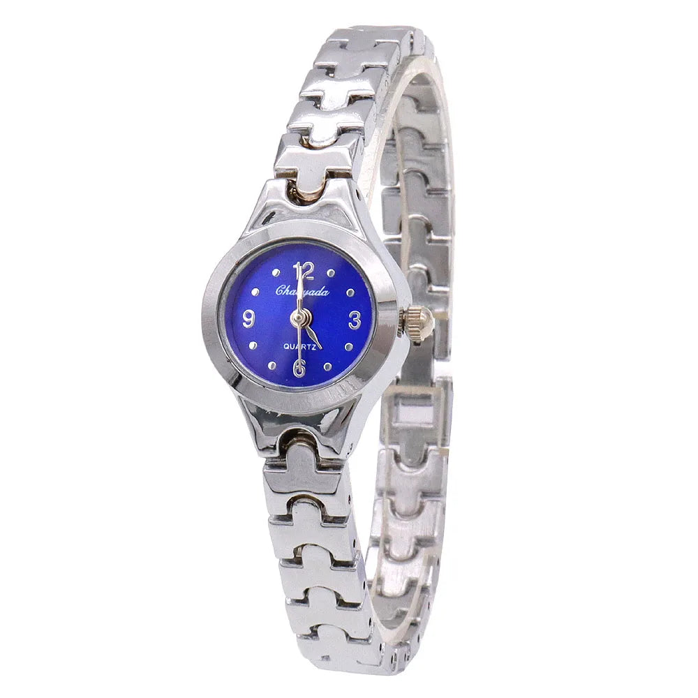 10pcs/Lot, Retro Quartz Watch Classic Ladies Bracelet Watches Women High Quality Wristwatch Vintage Female Clock Wholesales