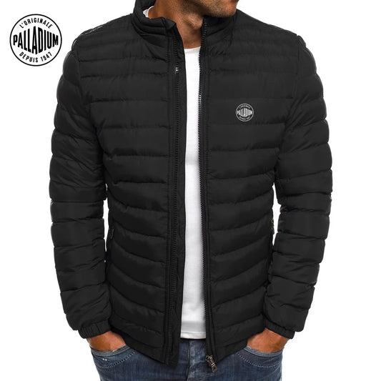 Palladium - Men's Warm Down Jacket Brand Casual Fashion Coat Standing UR Winter