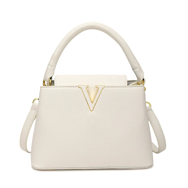 Classic and Popular Tote Bags for Women, Leather Messenger Handbag, Elegant Crossbody Bag From Luxury Brand