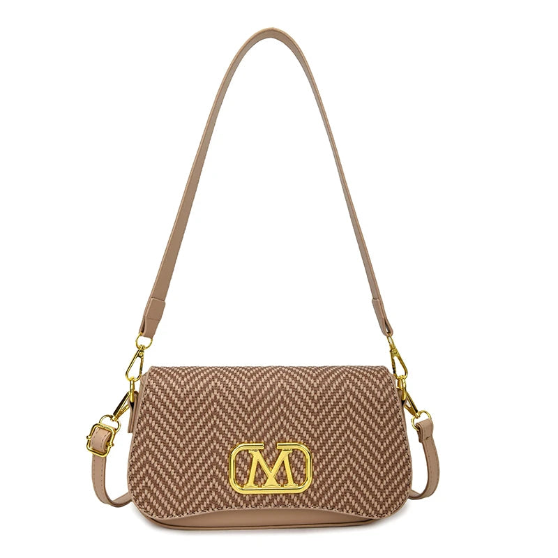 Popular Classic Leather Handbags For Women, Tote Bags With Shoulder Strap, Luxury Brand Elegant Ladies Essential