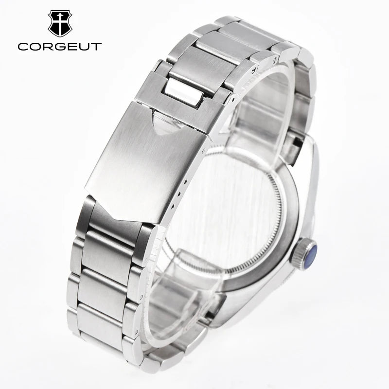 41MM Corgeut Men Mechanical Wristwatch Luxury nh35 Automatic Watches 100m waterproof Sapphire Glass Watch for Men Luminous Reloj