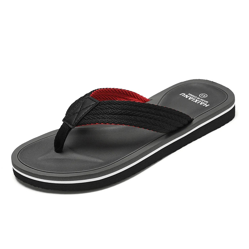 New Sandals Shoes Men Summer Men Flip Flops High Quality Beach Sandals Anti-slip Zapatos Hombre Casual Shoes 2025 Man Slippers