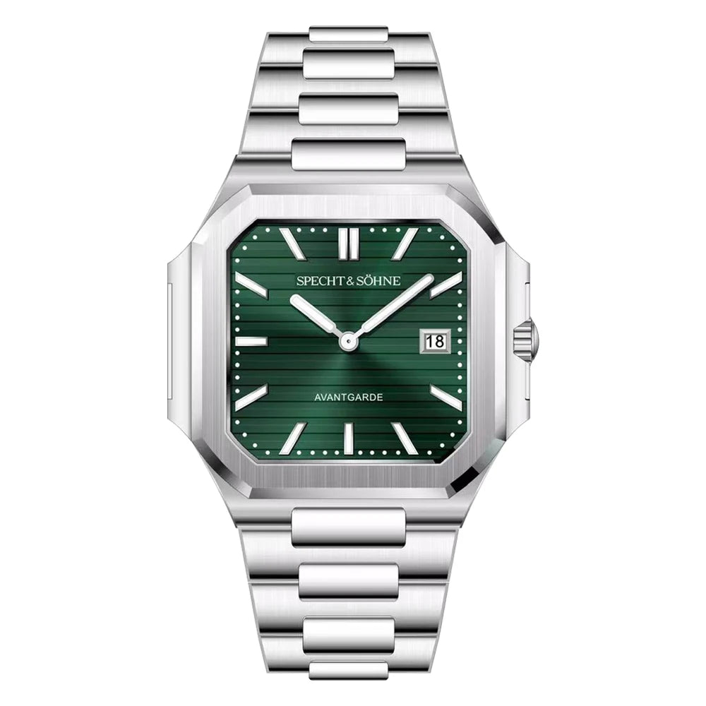 2025 New Fashion Cubic Specht & Söhne Watches For Men Ultrathin Steel Sapphire Crystal Quartz Wristwatch Relogio Masculino