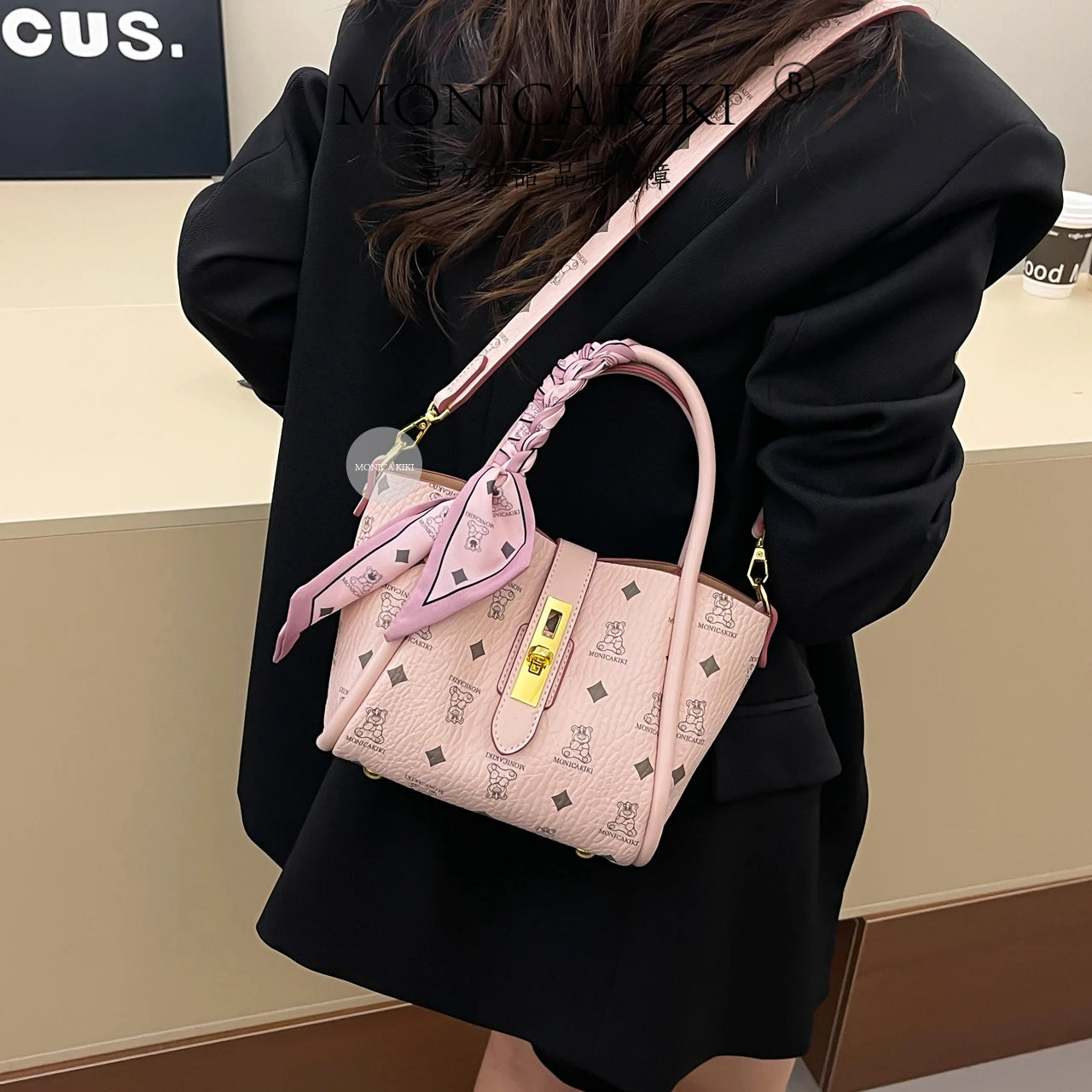 Classic Elegant Leather Handbags For Women Luxury Brand Crossbody Bag Shoulder Style By Famous Designer Ladies Fashion