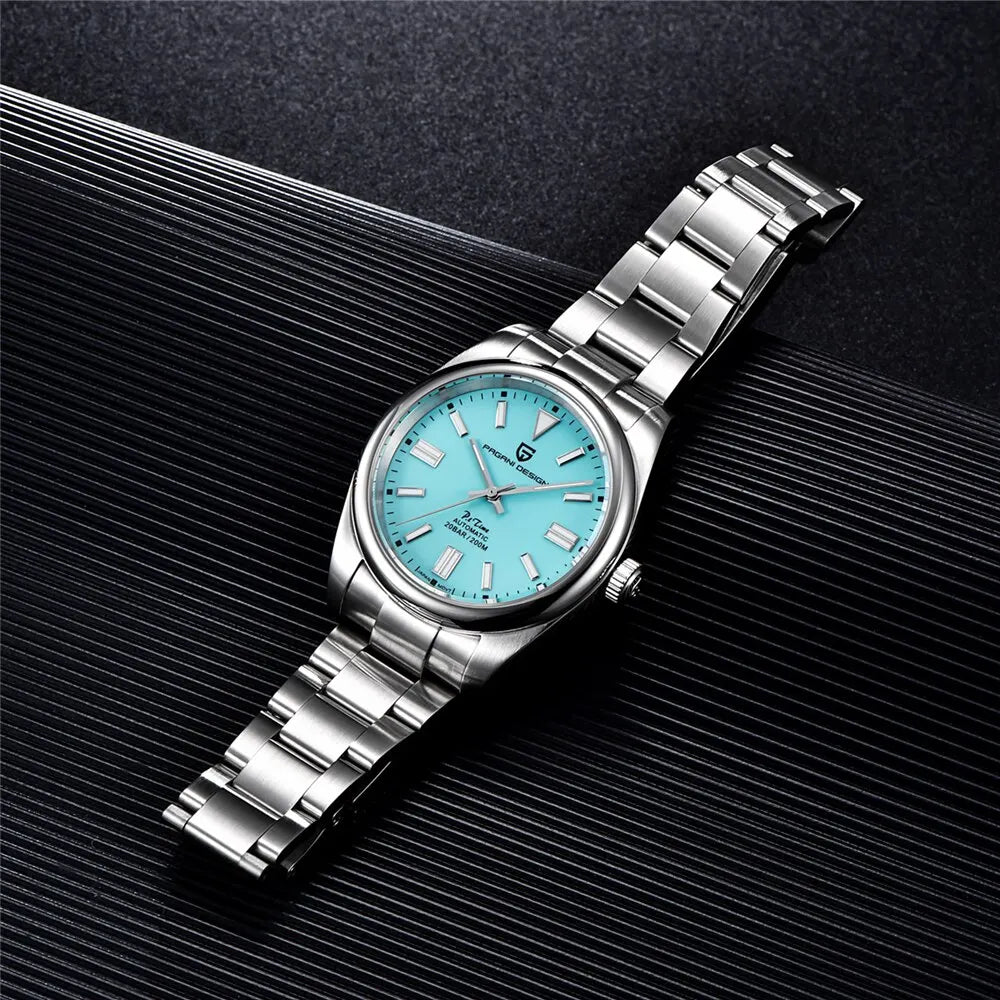2024 PAGANI Design New 39mmMen's  Mechanical Watches NH35 Automatic Watch Sapphire Stainless Steel 20Bar Waterproof Reloj Hombre